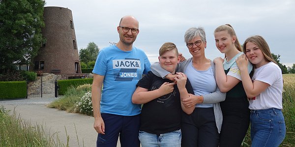 Sommerurlaub in der Nieuwpoortmolen in Ostflandern/Belgien (Juli 2019) Foto